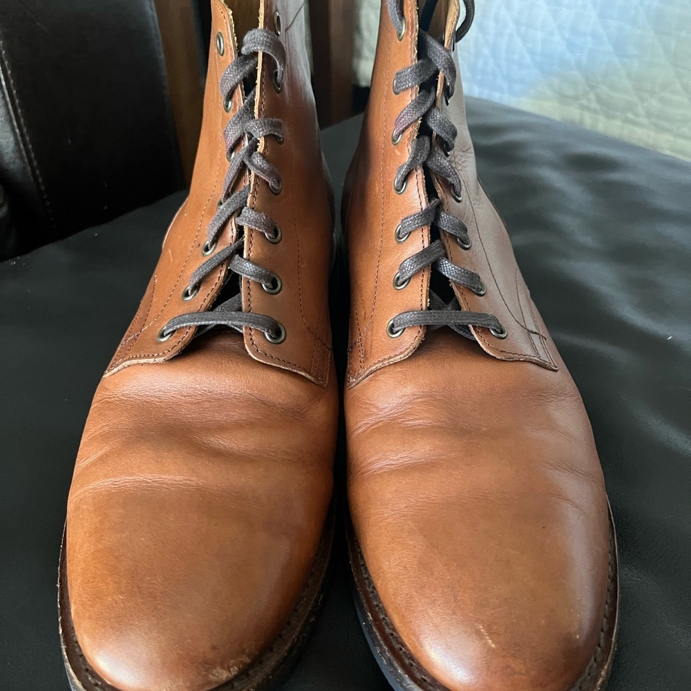 Thursday Boot Company Tan Leather Boots